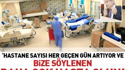 Şehir hastanelerinin sayısı artıyor ve bize söylenen; Daha çok hasta olun!