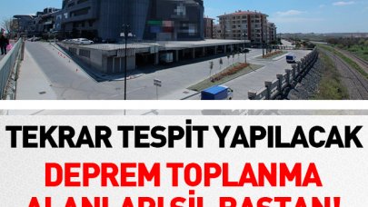 Toplanma alanları sil baştan