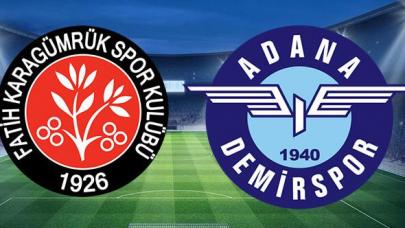 Fatih Karagümrük Adana Demirspor maçı canlı izleme linki | Bein Sports 1 canlı izle