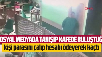 Esenyurt'ta buluştuğu kadının parasını çaldı, hesabı ödeyip kaçtı