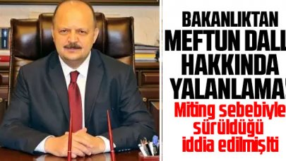 İçişleri Bakanlığı'ndan Maltepe Kaymakamı Meftun Dallı'nın sürüldüğü iddiasına yanıt