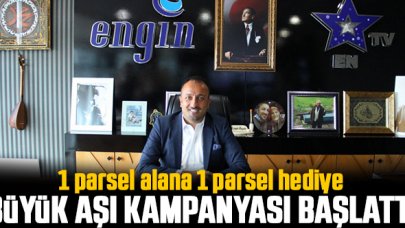 İş insanı Üzeyir Engin'den büyük aşı kampanyası!