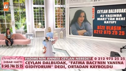 Esra Erol'da Fadime kimdir? Ceylan Dalbudak nerede Fatma Bacı'nın yanında mı