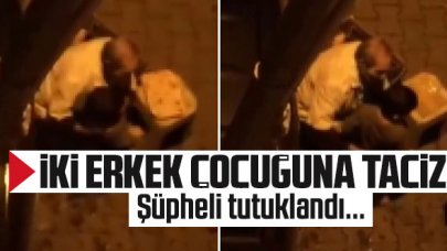 Güngören'de iki erkek çocuğuna taciz! Şüpheli tutuklandı...