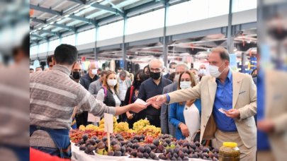 Pazar İstanbul'da ilk pazar kuruldu