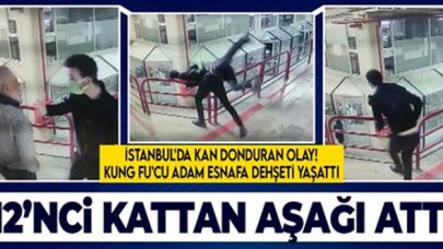 12'nci kattan attığı esnaf ağır yaralanan şahıs tutuklanmamak için yalvardı