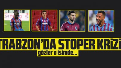 Trabzonspor'da stoper krizi! Gözler o isme çevrildi...