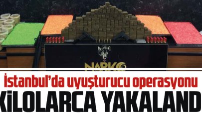 İstanbul'un iki ilçesinde operasyon: Kilolarca uyuşturucu yakalandı