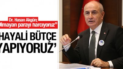 Hasan Akgün: Hayali bütçe yapıyoruz