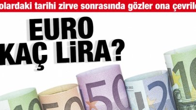 14 Ekim Perşembe Euro kaç lira? Dolardaki tarihi zirve sonrası gözler ona çevrildi