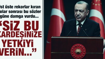 Doların rekor kırdığı günde Cumhurbaşkanı Recep Tayyip Erdoğan'ın sözleri gündeme damga vurdu