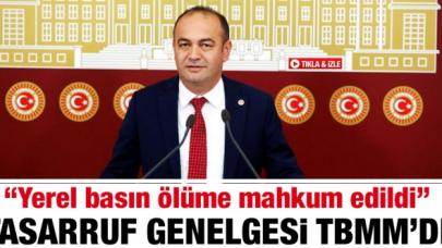 Tasarruf Genelgesi TBMM'ye taşındı