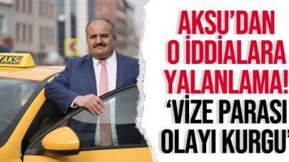 Eyüp Aksu'dan "vize parası" iddialarına yalanlama!