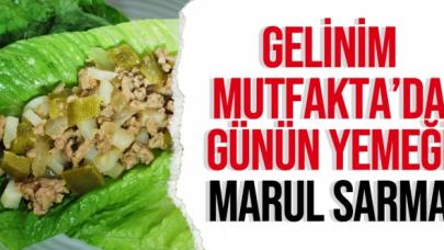 Marul sarma nasıl yapılır? Gelinim Mutfakta marul sarma tarifi, malzemeleri ve yapılışı