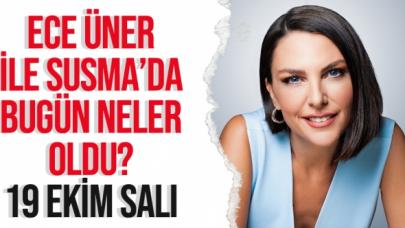 Ece Üner ile Susma 19 Ekim Salı SHOW TV Canlı İzle