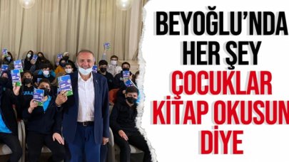 Beyoğlu'nda her şey çocuklar  kitap okusun diye