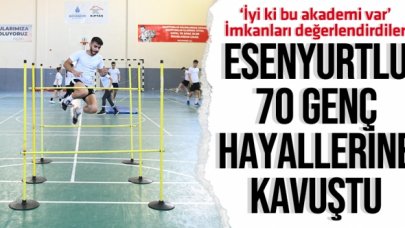 Esenyurtlu 70 genç hayallerine ulaştı