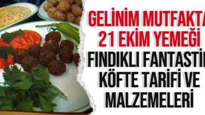 Fındıklı fantastik köfte nasıl yapılır? Gelinim Mutfakta fındıklı fantastik köfte tarifi ve malzemeleri