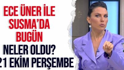 Ece Üner ile Susma 21 Ekim Perşembe 54. bölüm Kanal D Youtube Canlı İzle