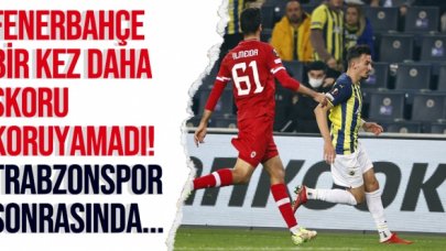 Fenerbahçe üstünlüğünü yine koruyamadı!