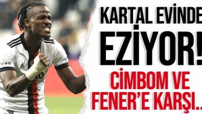 Beşiktaş evinde eziyor!