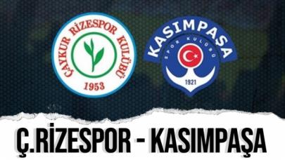 Çaykur Rizespor Kasımpaşa maçı canlı izle | Bein Sports 1 canlı izle ve yayın akışı