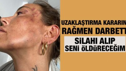 Uzaklaştırma kararına rağmen otomobilde eski sevgiliye dayağa tutuklama