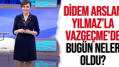 Didem Arslan Yılmaz'la Vazgeçme 25 Ekim Perşembe 284. bölüm SHOW TV Youtube Canlı İzle