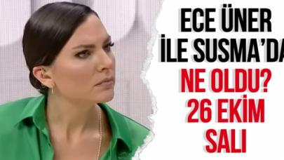 Ece Üner ile Susma 26 Ekim 2021 Salı izle | Kanal D canlı yayın ve Youtube izle