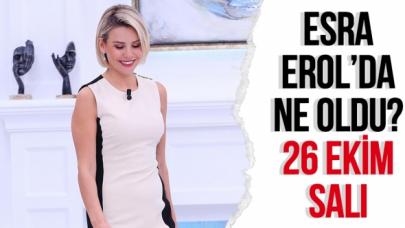 Esra Erol'da 26 Ekim Salı tek parça tekrar yayın izle | Bugün neler oldu?