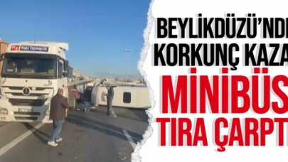 Beylikdüzü'nde korkunç kaza: 8 yaralı!