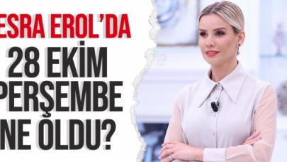 28 Ekim Perşembe Esra Erol'da tek parça tamamını full Youtube izle | Esra Erol'da bugün neler oldu?