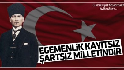 Egemenlik kayıtsız şartsız milletindir!