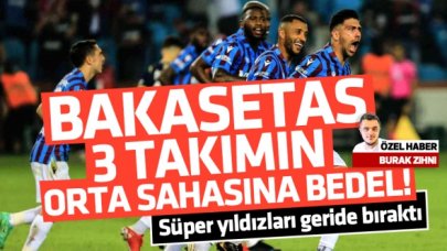 Trabzonspor'un tek kişilik ordusu: Anastasios Bakasetas! 3 büyüklerin orta sahasını sildi süpürdü