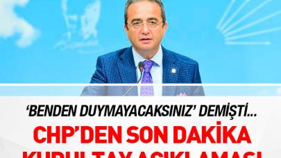 CHP'den son dakika kurultay açıklaması