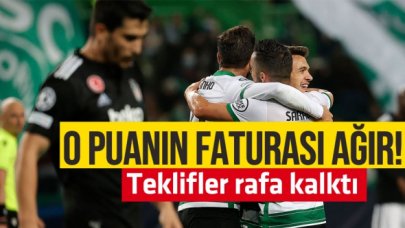 Beşiktaş'a kötü haber! Teklifler ‘rafa’ kalktı!