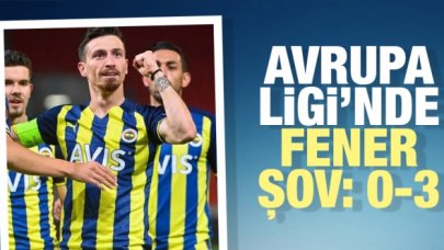 Avrupa Ligi'nde Fenerbahçe şov: 0-3