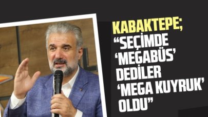 Osman Nuri Kabaktepe: Seçimde ‘Megabüs’ vadettiler, ‘Megakuyruk’ oldu