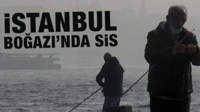 İstanbul Boğazı'nda sis etkili oluyor