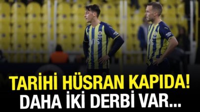 Fenerbahçe'de tarihi hüsran kapıda! İki derbiye çıkmadan...