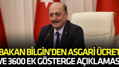 Vedat Bilgin: Asgari ücret için bir hedef var, çalışma sürüyor