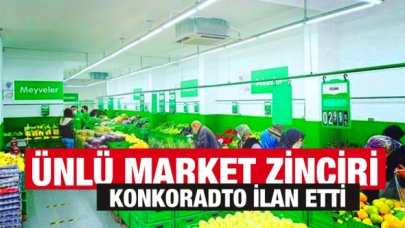 Ünlü market zinciri Tanzim Market konkordato ilan etti!