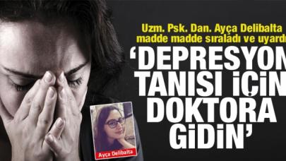 Depresyon tanısı için doktora gidin