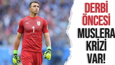 Fenerbahçe derbisi öncesinde Muslera krizi!