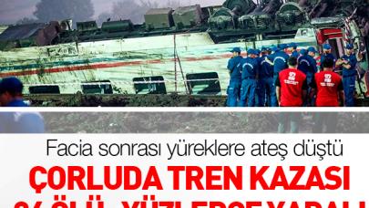 Çorlu'da tren kazası: 24 ölü, yüzlerce yaralı