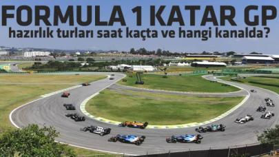 Formula 1 (F1) Katar Grand Prix'i (GP) hazırlık turları saat kaçta ve hangi kanalda? Hazırlık turları canlı izle