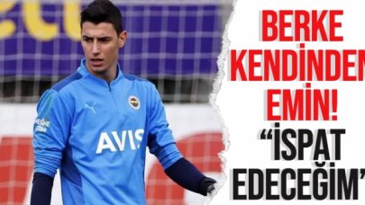 Berke Özer derbi için kendinden emin!