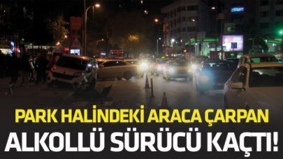 Yine Bağdat Caddesi! Alkollü sürücü park halindeki araca çarpıp kaçtı