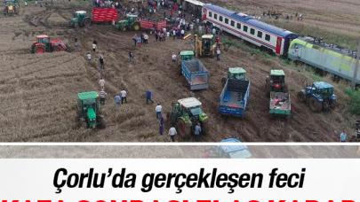 Tren kazasında flaş karar! Soruşturma başladı...