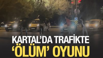 Kartal'da canlarını hiçe saydılar: Ölüm oyunu!